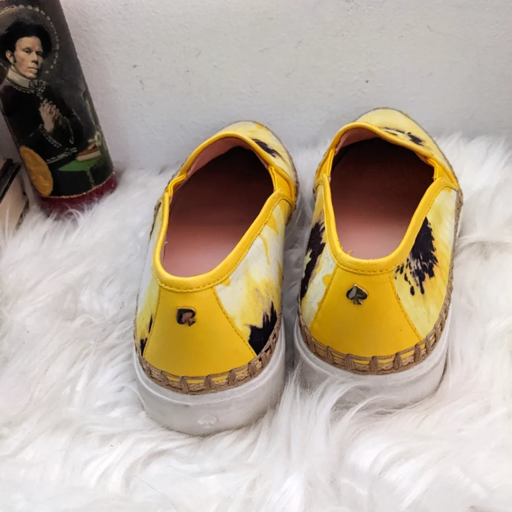 Kate Spade Tie Dye Espadrille Loafers Summer Shoes 6
